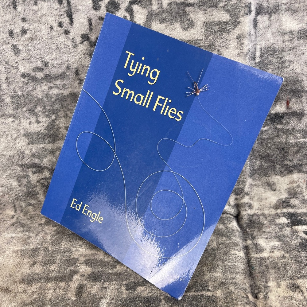 Stackpole Books Tying Small Flies Ed Engle Paperback Fishing‎ Guide Book Blue